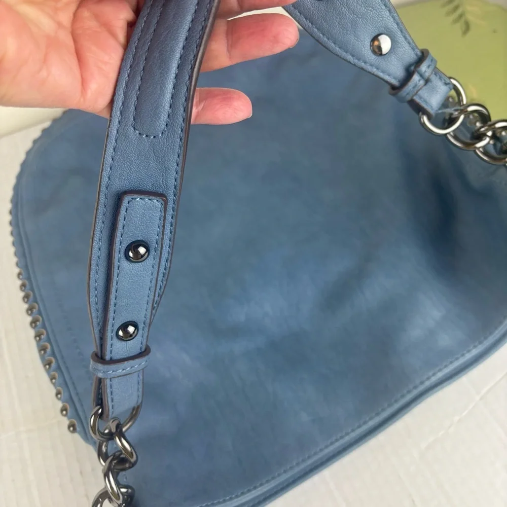 Jessica Simpson Camile Studded Hobo bag in blue